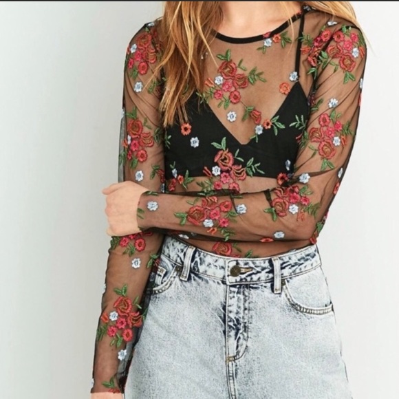Urban Outfitters Tops - Urban Outfitters see through top